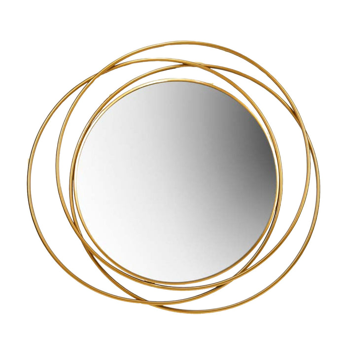 Fade Specchio Malè in Metallo Oro 90x90 cm