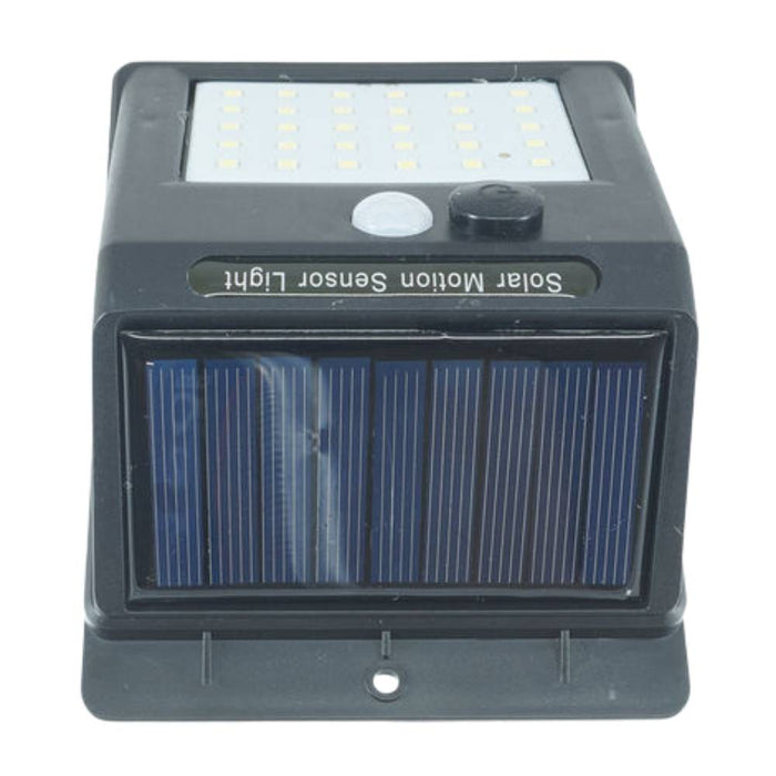 Set 4 Faretti 20 led sensore crepuscolare pannello solare ricaricabile luce fredda - EccellenzeCasalinghi