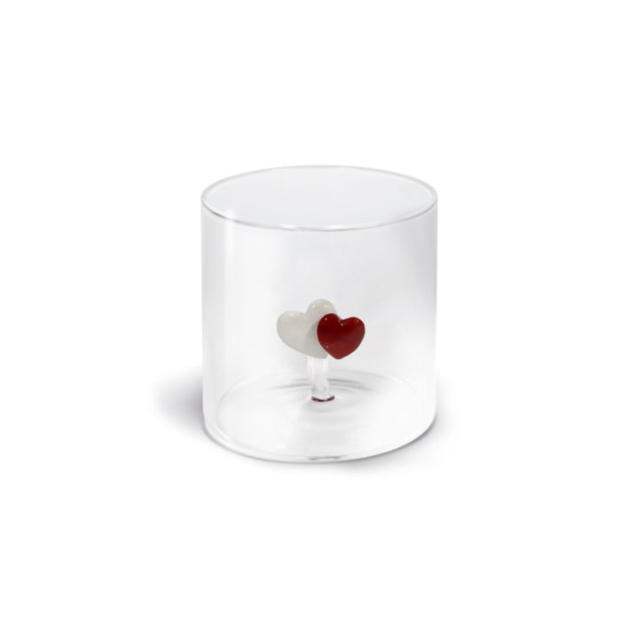 Bicchieri monterey in vetro borosilicato 250 ml con diversi soggetti Wd Lifestyle