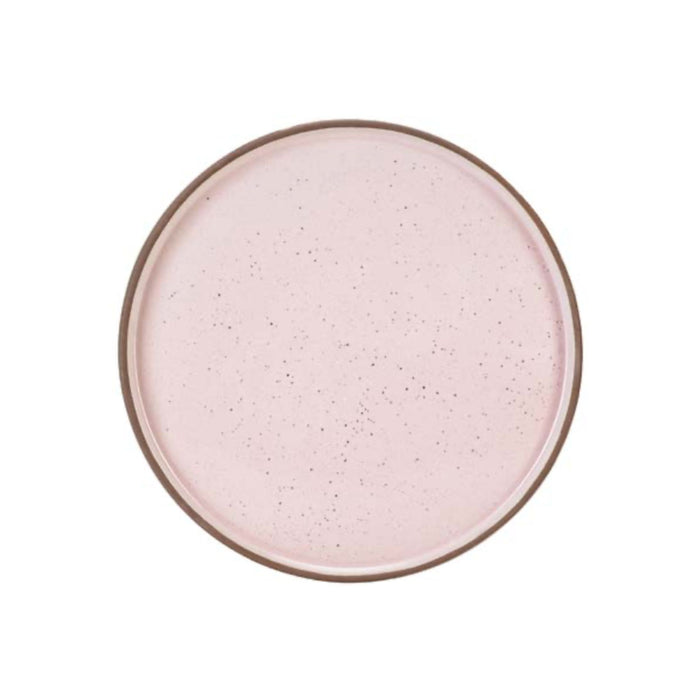 Fade Servizio di Piatti 18 Pezzi Biscuit Pink in Stoneware
