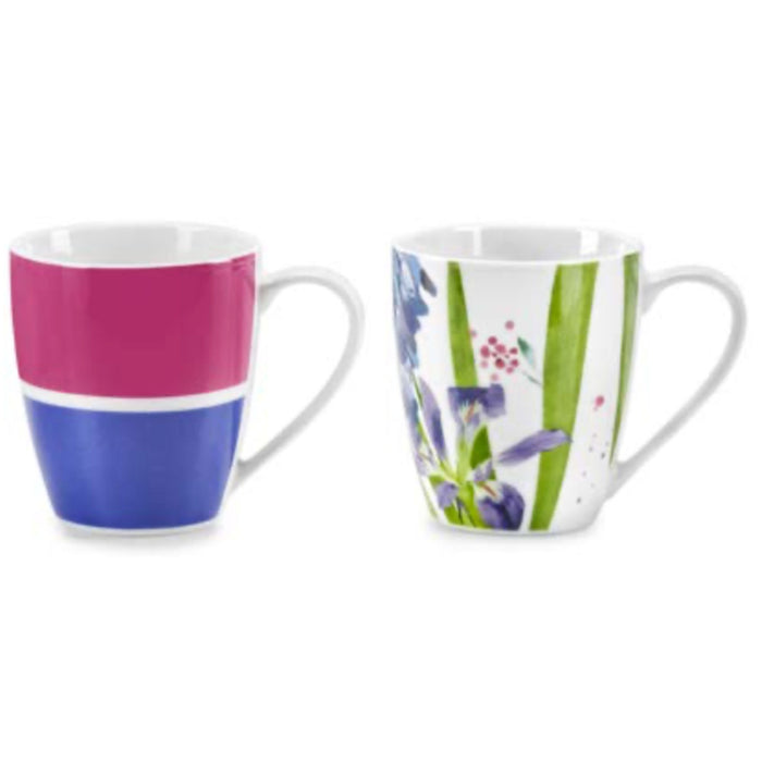 Fade Set 2 Mug Colazione Lilibeth 360 ml in Porcellana