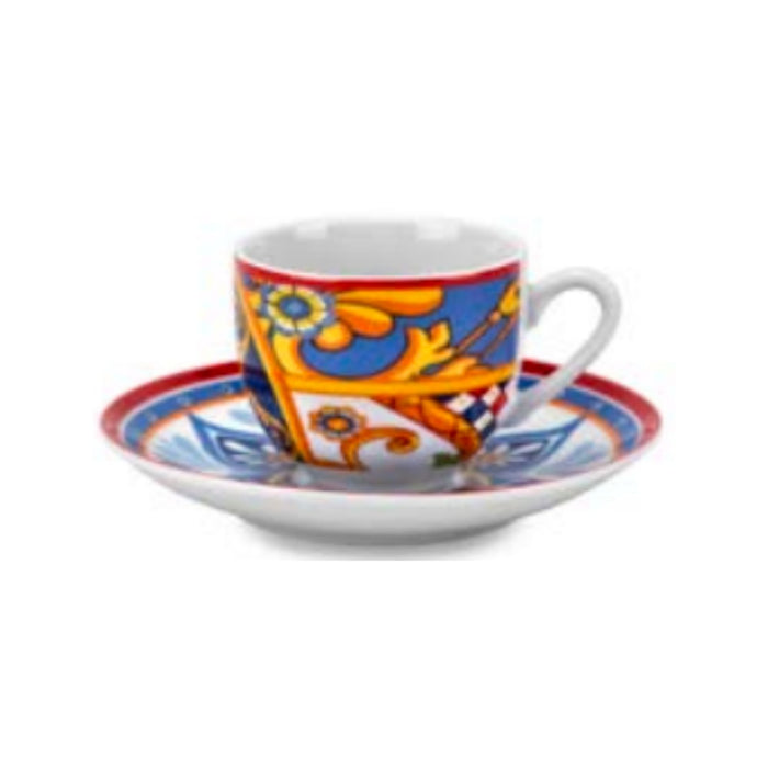 Fade Set 6 Tazzine Caffè Vittoria 100ml in Porcellana
