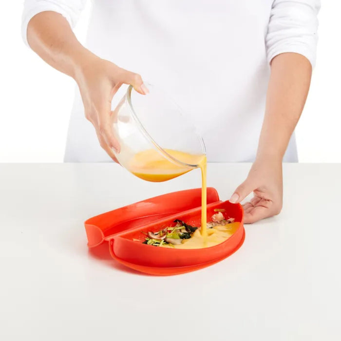 Lékué stampo per Omelette per cottura in microonde cotture speciali in silicone cm 23