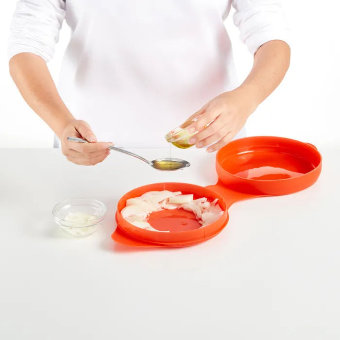 Lékué stampo per Omelette spagnola per cottura in microonde cotture speciali in silicone cm 25