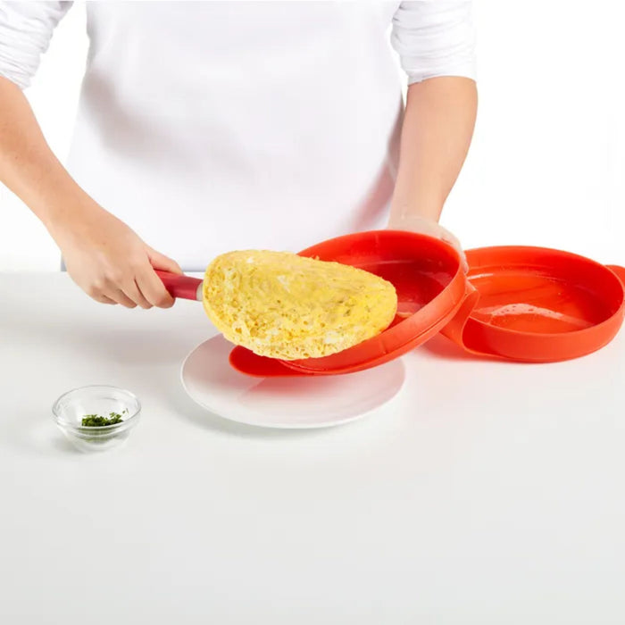 Lékué stampo per Omelette spagnola per cottura in microonde cotture speciali in silicone cm 25