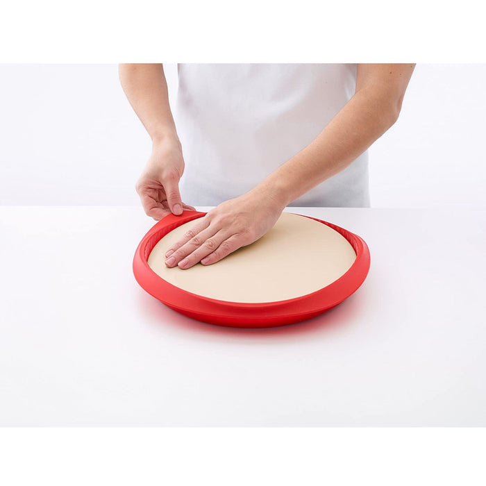 Lèkuè stampo Tondo con Piatto removibile in Ceramica per cottura speciale in microonde 28 cm in silicone