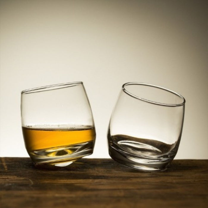 Sagaform set 6 bicchieri da whisky basculanti cl 20