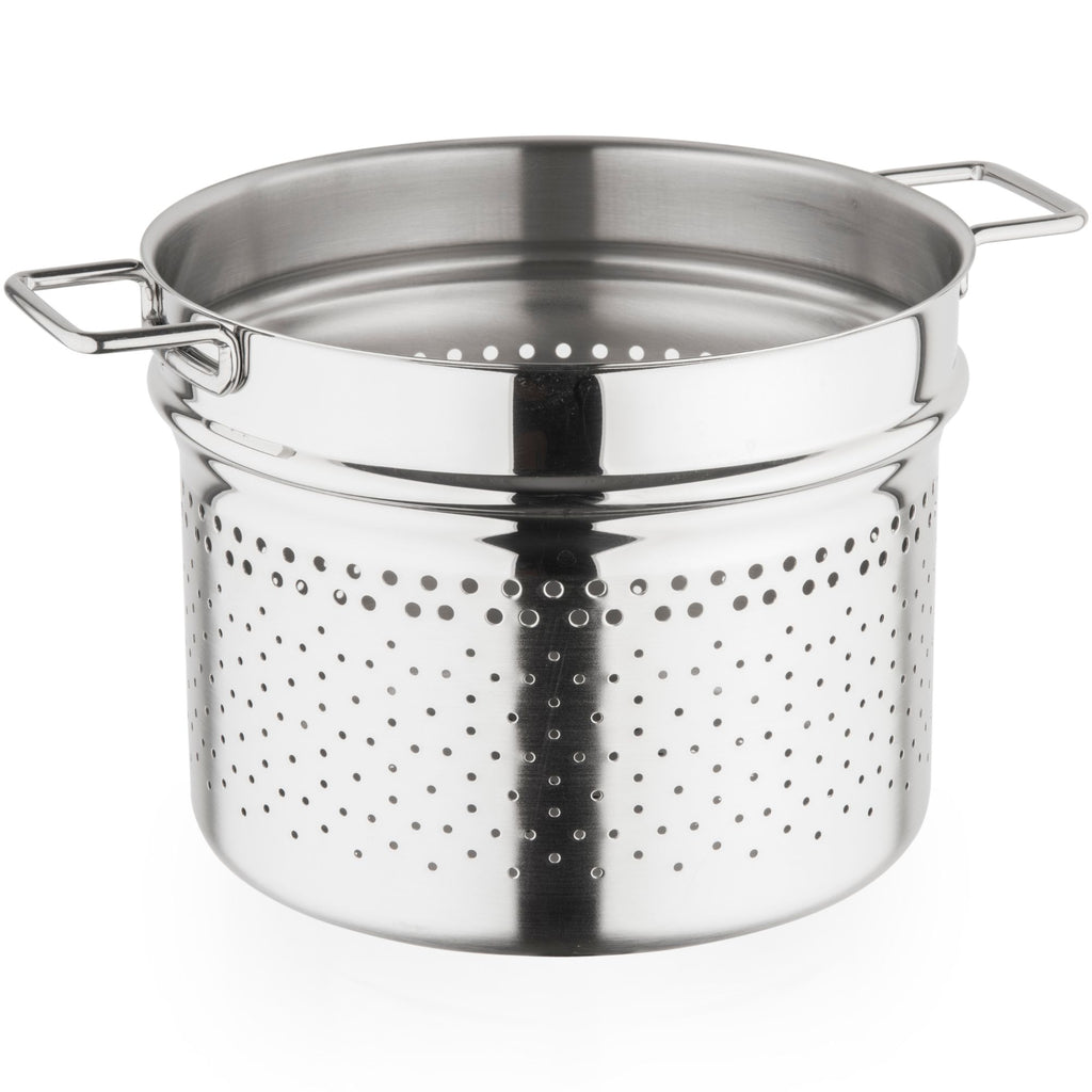 BARAZZONI TUMMY CESTELLO CUOCIPASTA IN ACCIAIO INOX 22 CM — Eccellenze Casa