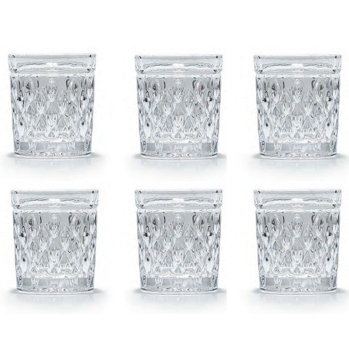 Fade Set di Bicchieri Marwin in Vetro Cristallino