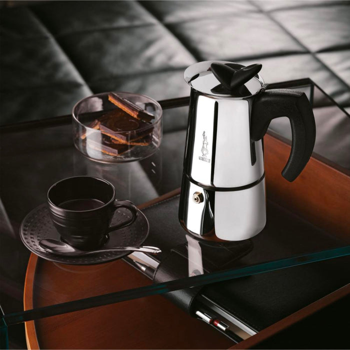 Caffettiera moka,caffettiera moka caffettiera acciaio inox espresso caffè  argento stufe home office use