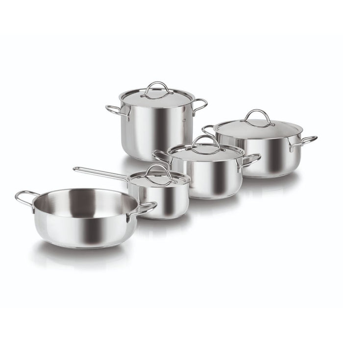 Barazzoni Italian Flavour, 9 Pieces, Stainless Steel 18/10. Made in Italy.